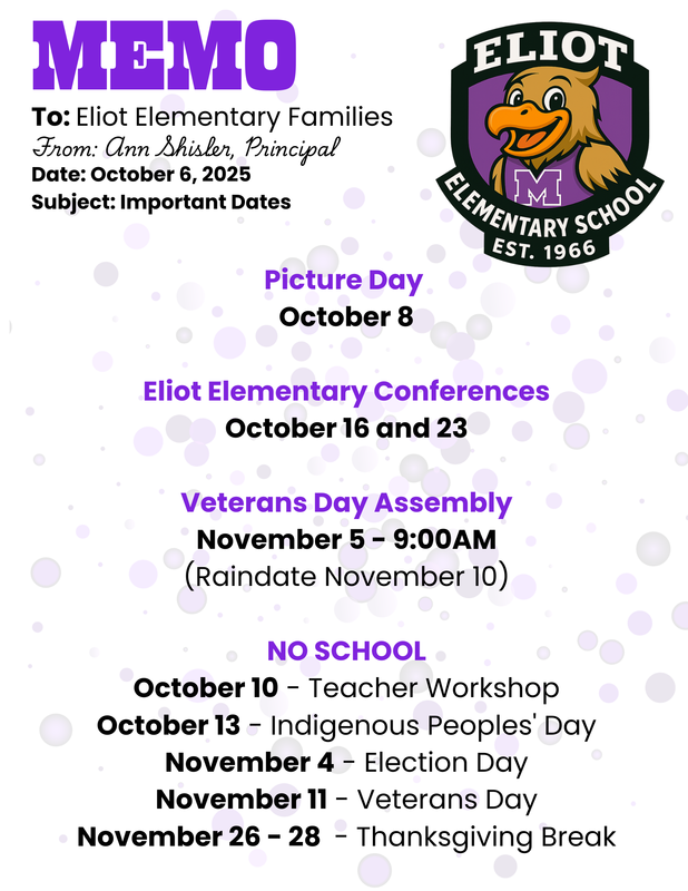Important Dates