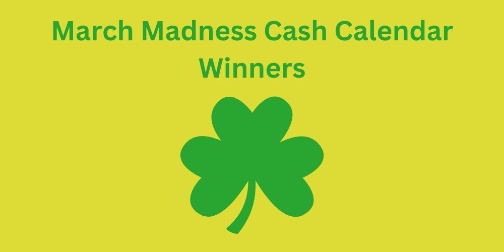Cash Calendar Winners