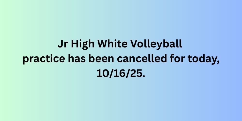 Jr High Volleyball
