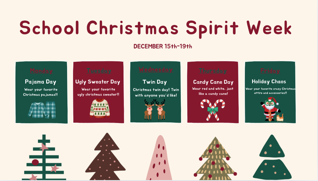 Holiday Spirit Week