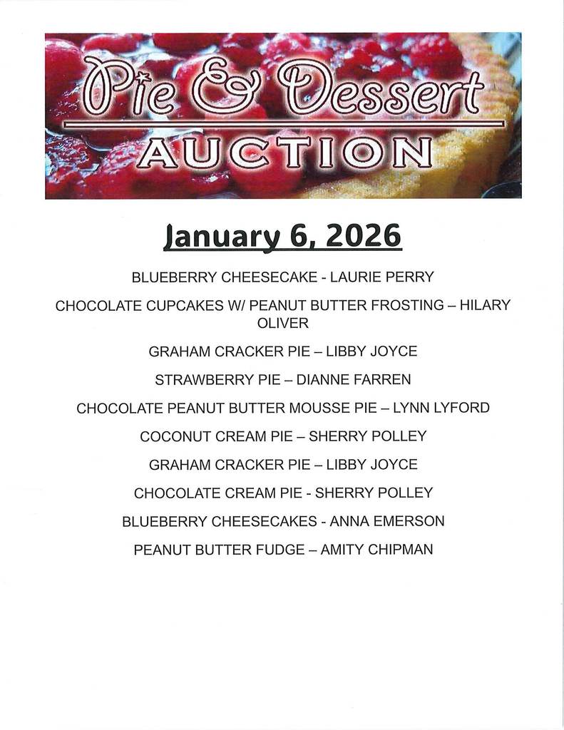 Pie Auction