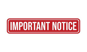 important notice