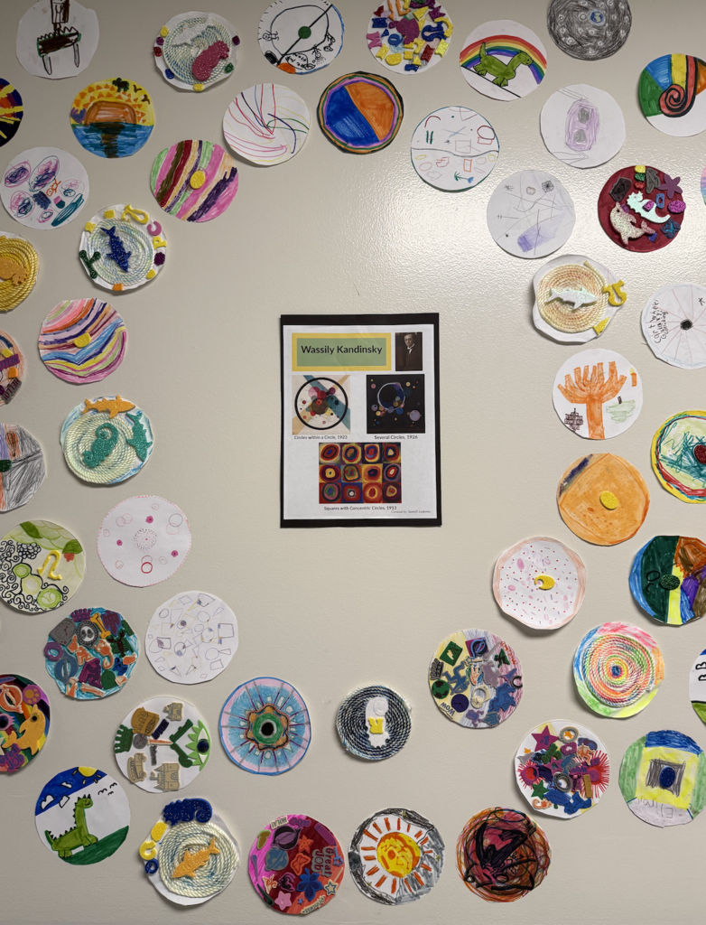 multl colored circles