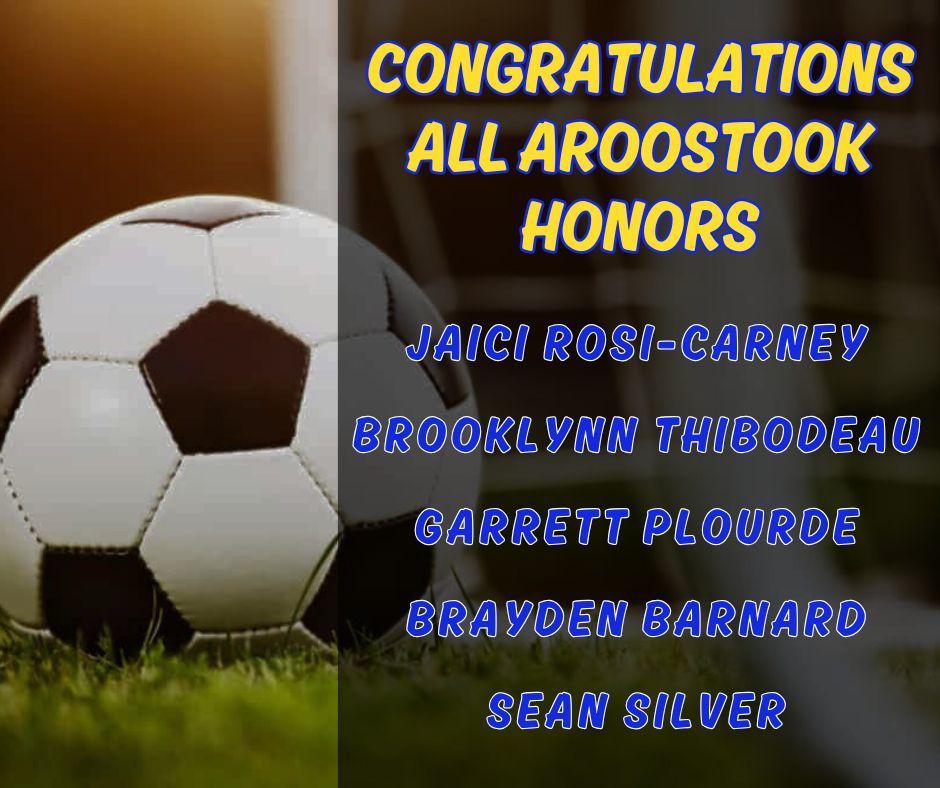 all aroostook soccer honor recipients