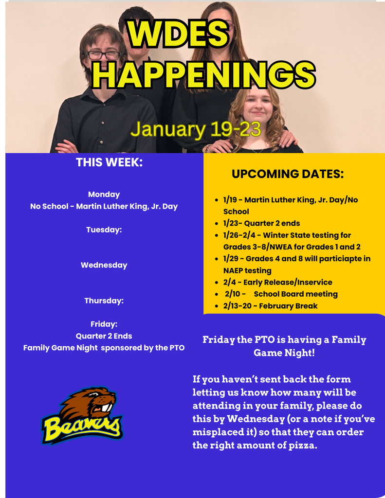 Four students dressed in black