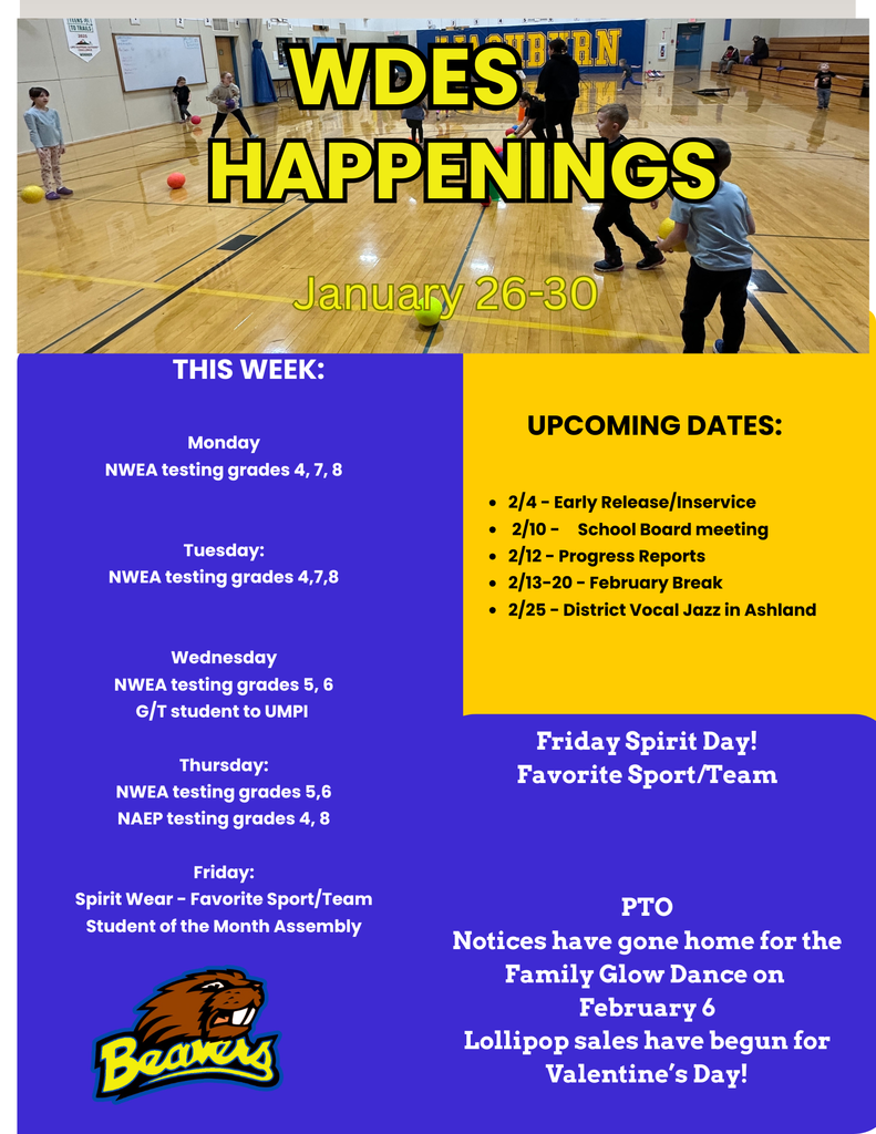 Blue and Gold weekly newsletter