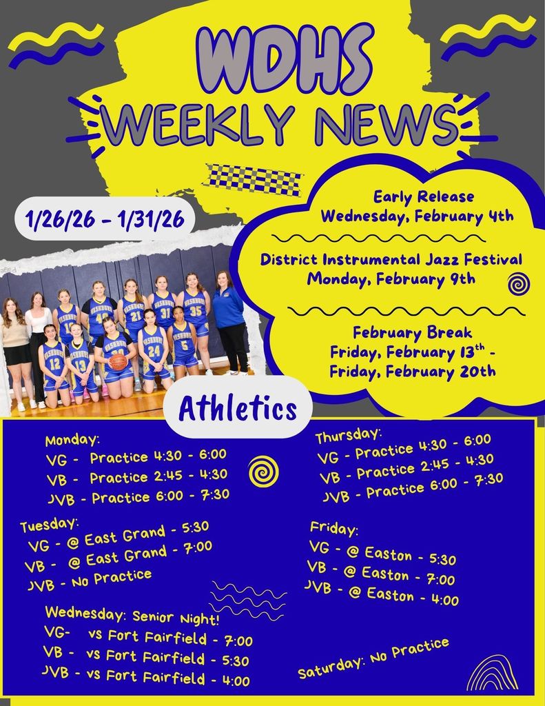 WDHS weekly news