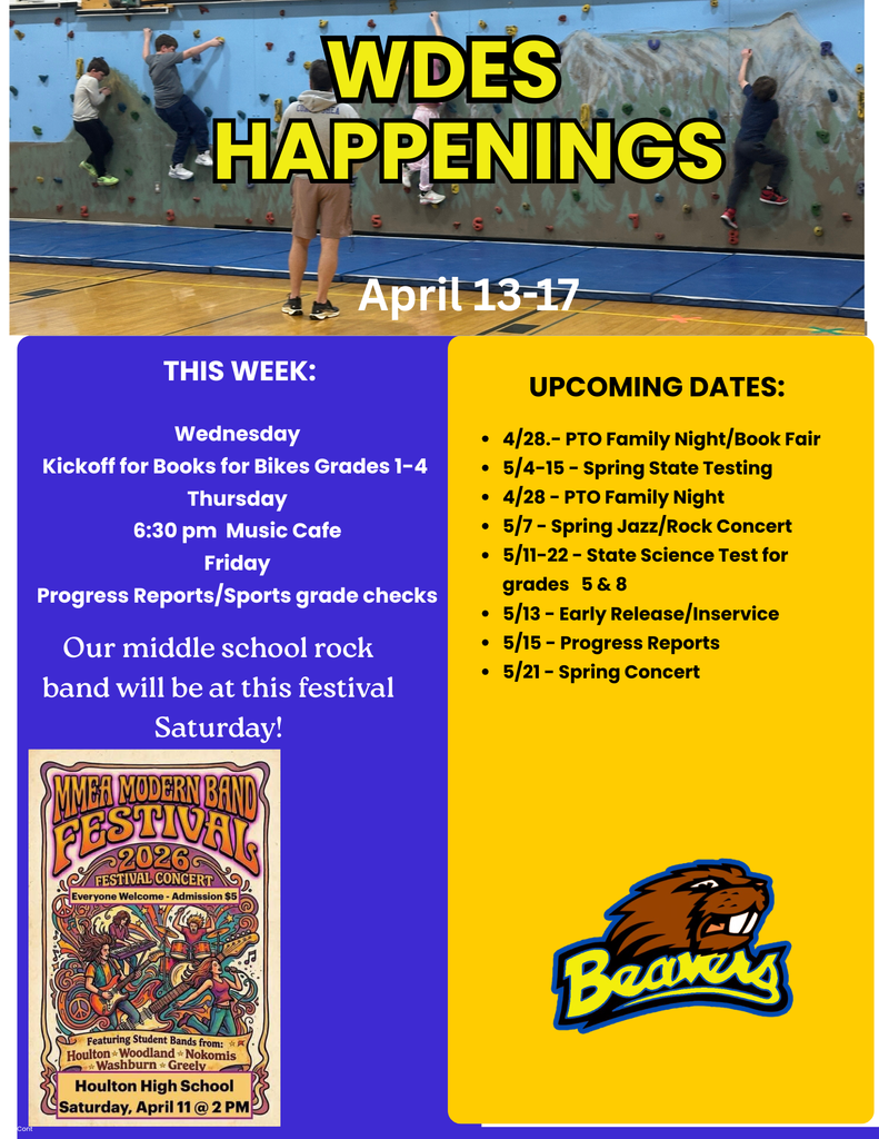 Blue and gold newsletter