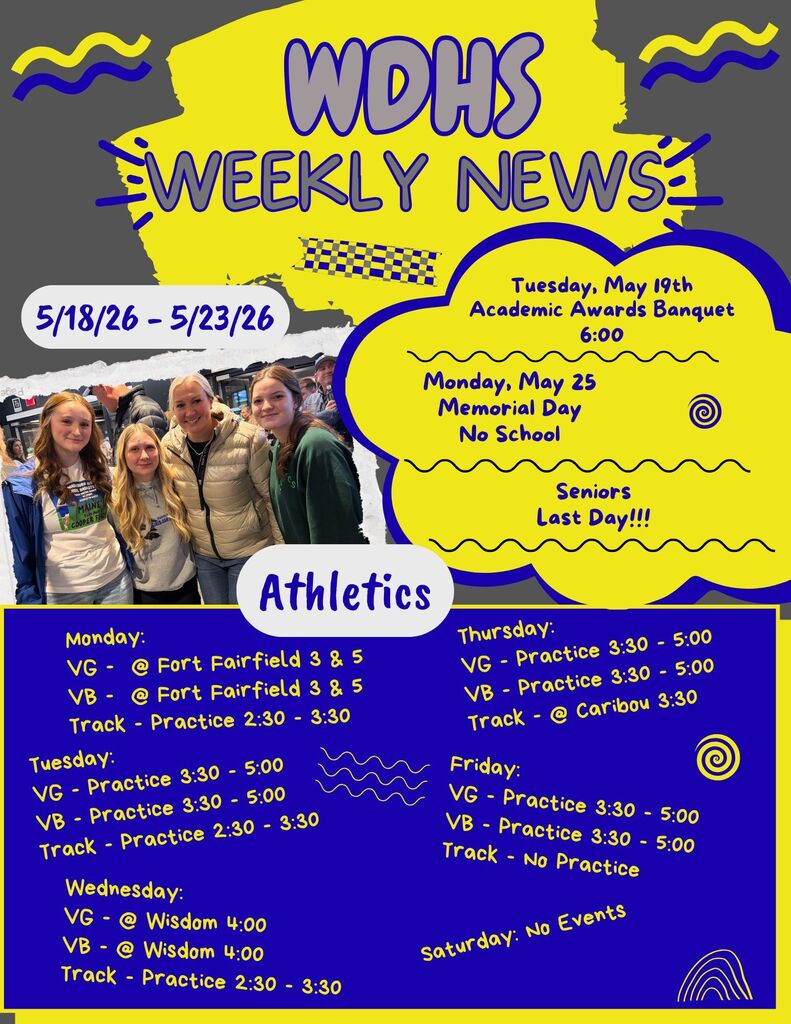 wdhs weekly news