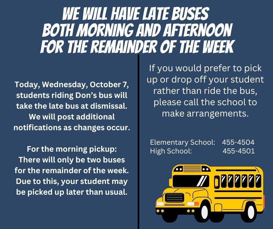 bus changes