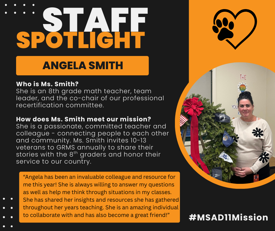 Staff Spotlight: Angela Smith