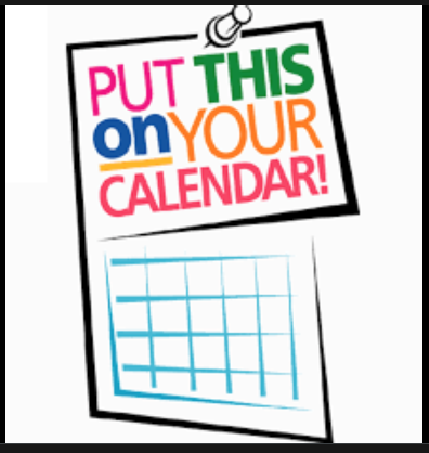 Put this on your calendar
