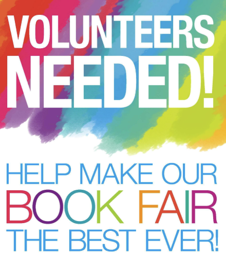 Book Fair Volunteers Needed