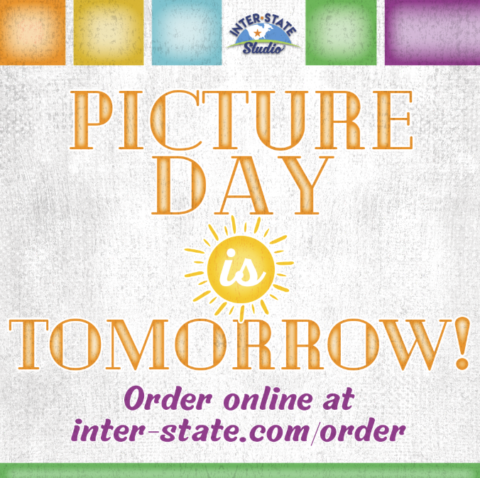 Picture Day is tomorrow!