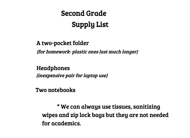 2SupplyList