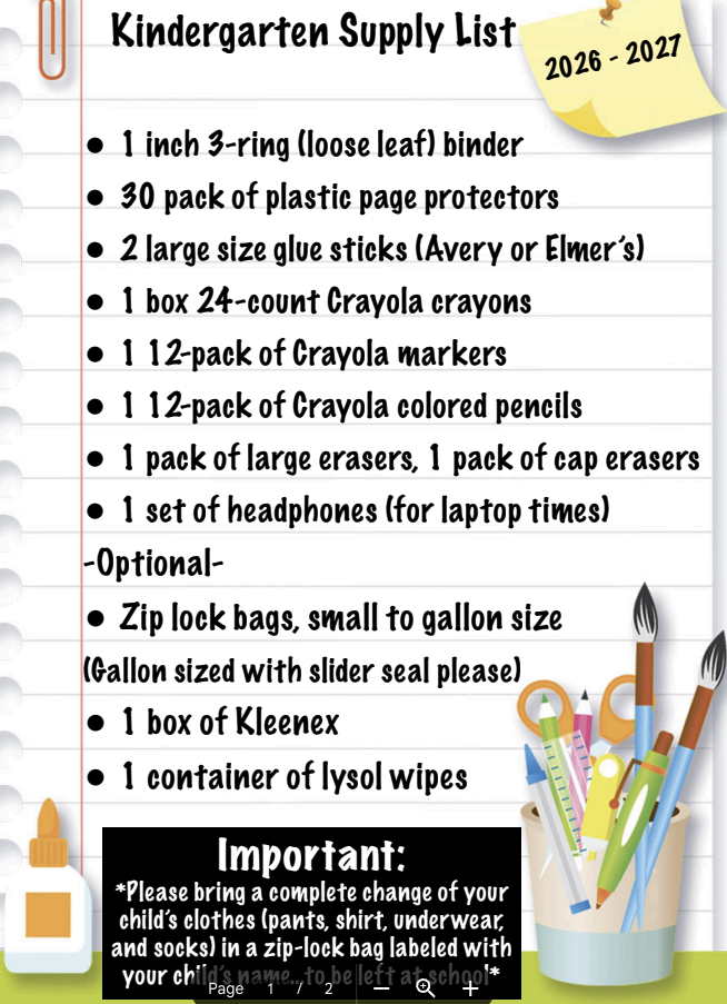KSupplyList