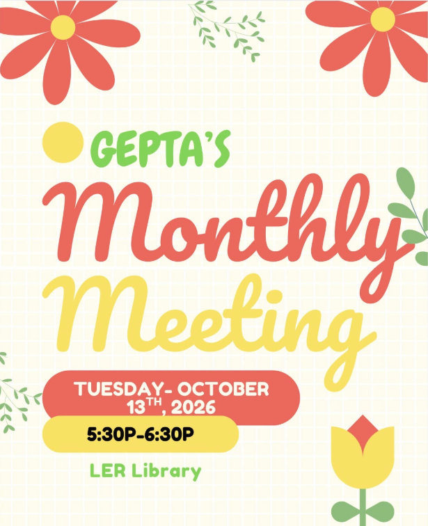 GEPTA's Monthly Meeting