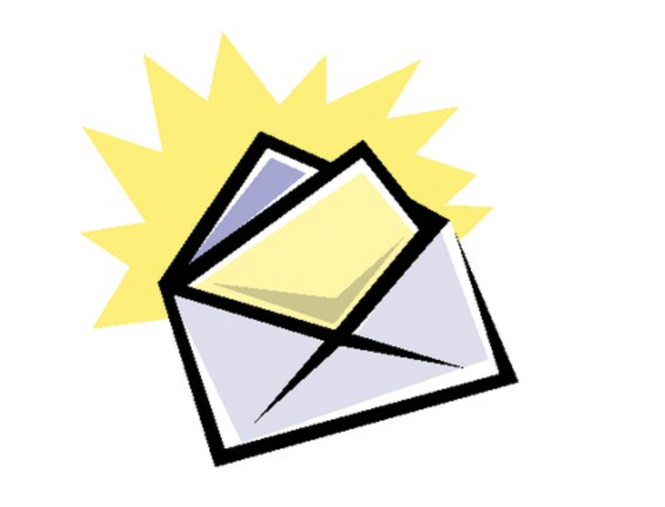 Envelope with letter