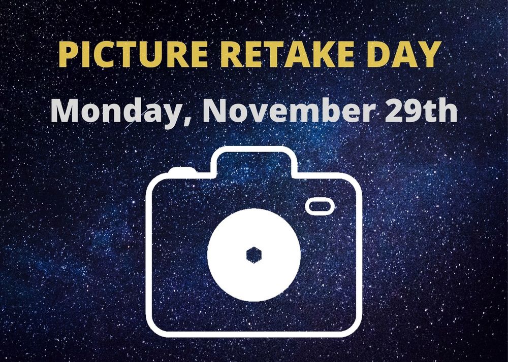 Picture Retake Day Monday, November 29th