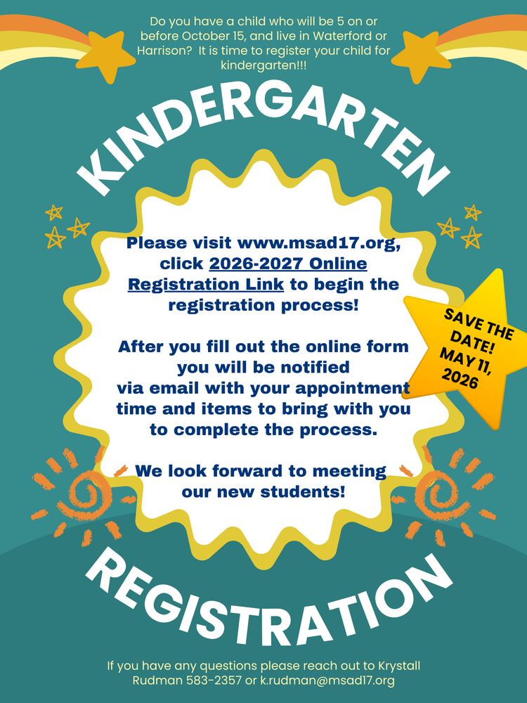 Kindergarten Registration