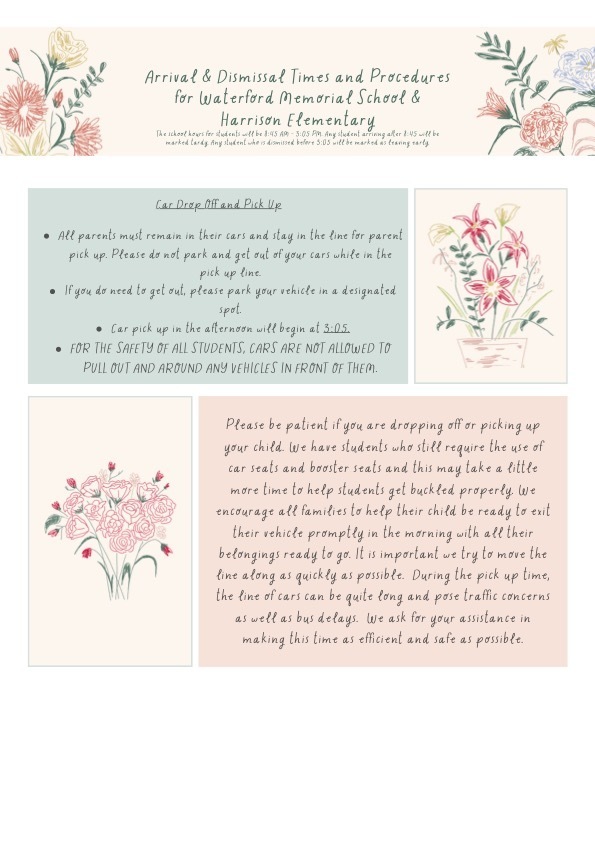 Arrival & Dismissal Procedures