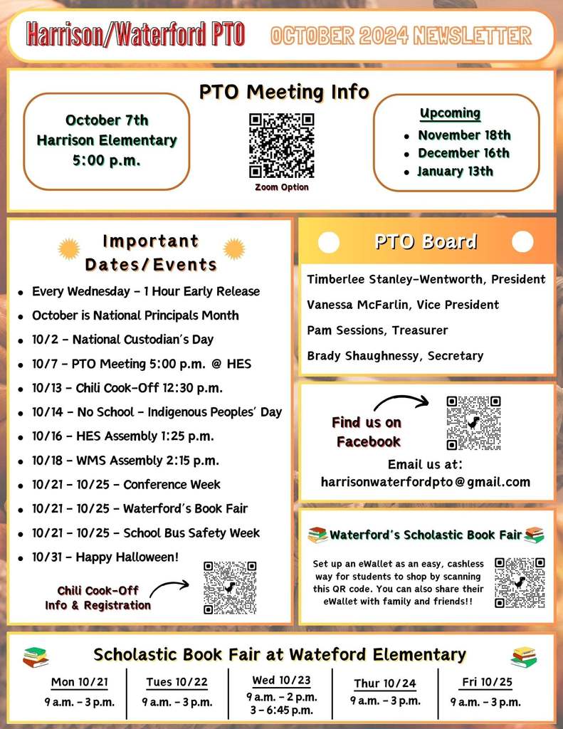 PTO October Newsletter