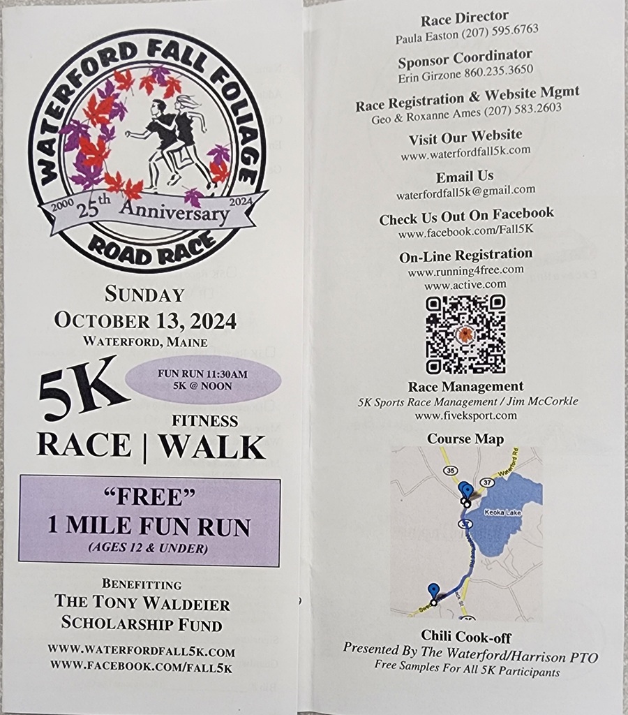 Waterford Fall Foliage Race