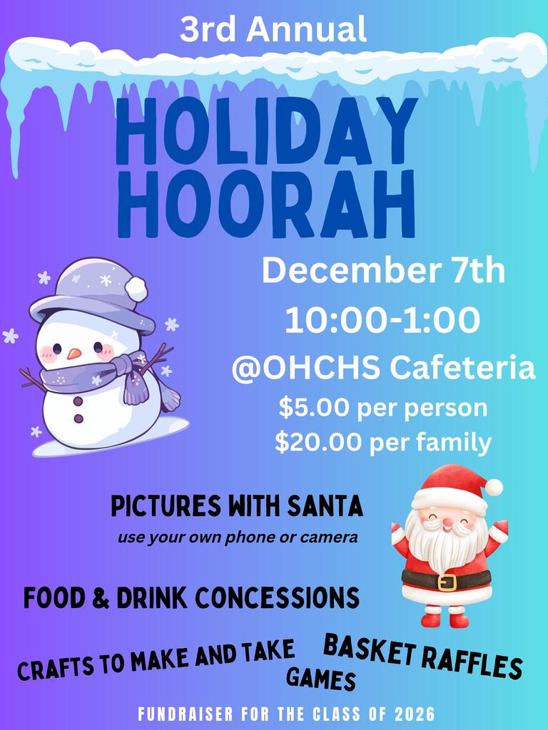 3rd Annual Holiday Hoorah