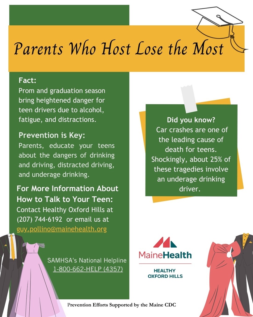 Prom and Graduation Safety Month