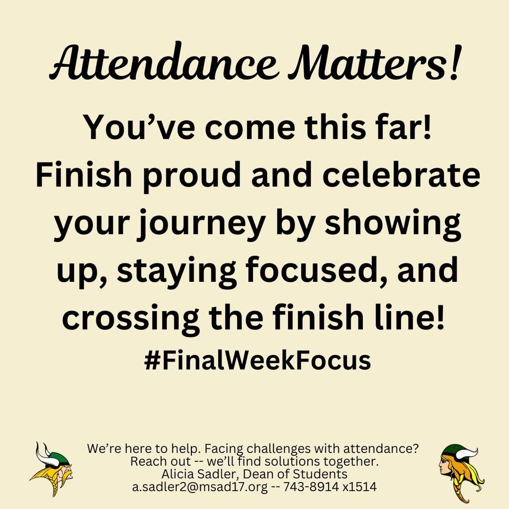 Weekly Attendance Matters (7)