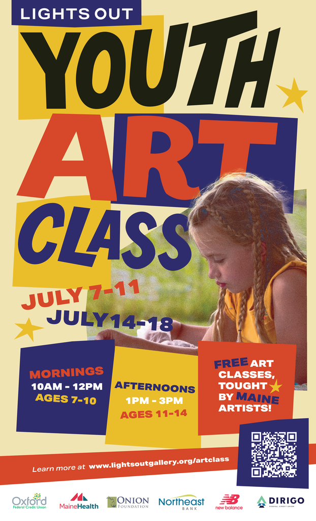 Poster for youth art class