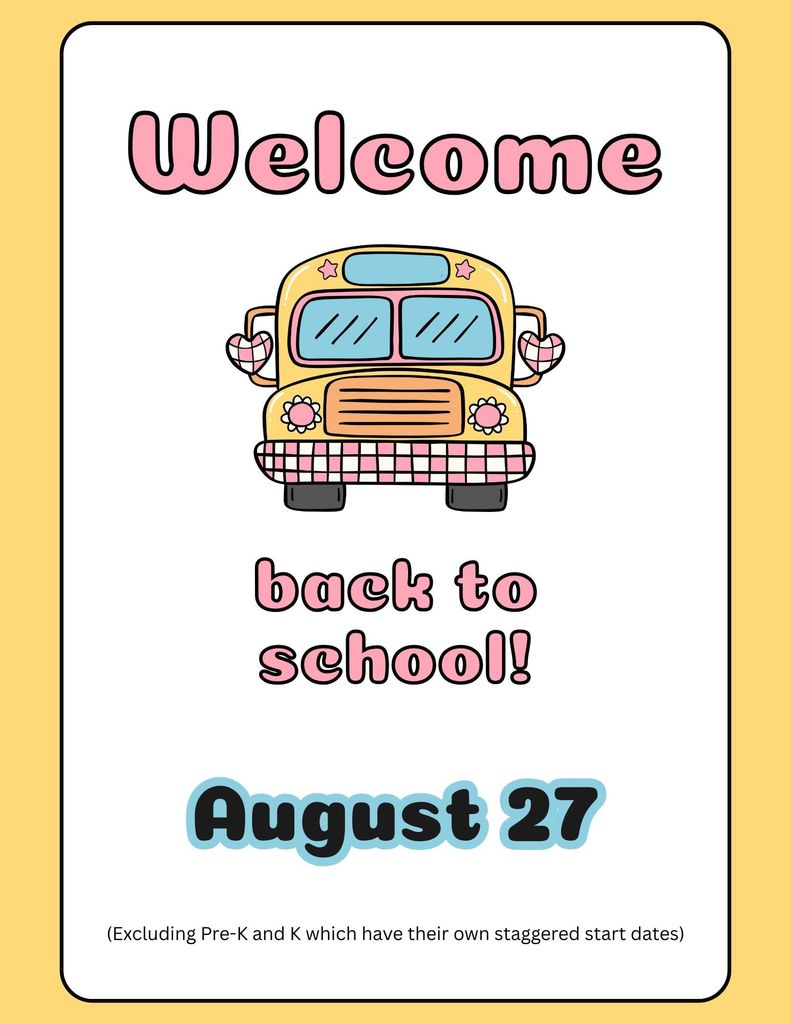 Welcome Back to School!