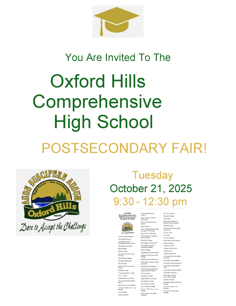 2025 Post-Secondary Fair Flyer