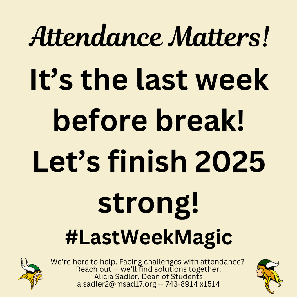 Weekly Attendance Matters (24)