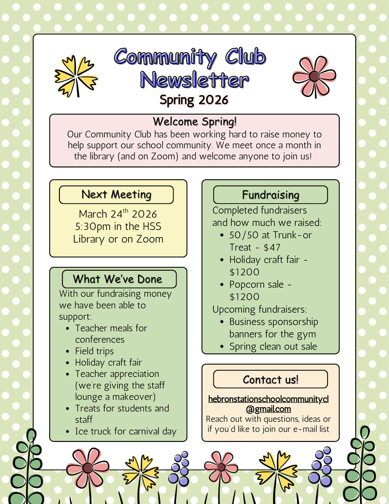 Spring Newsletter