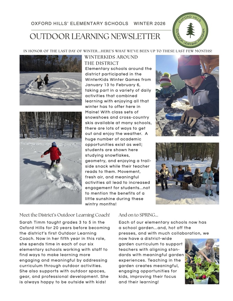 Outdoor learning