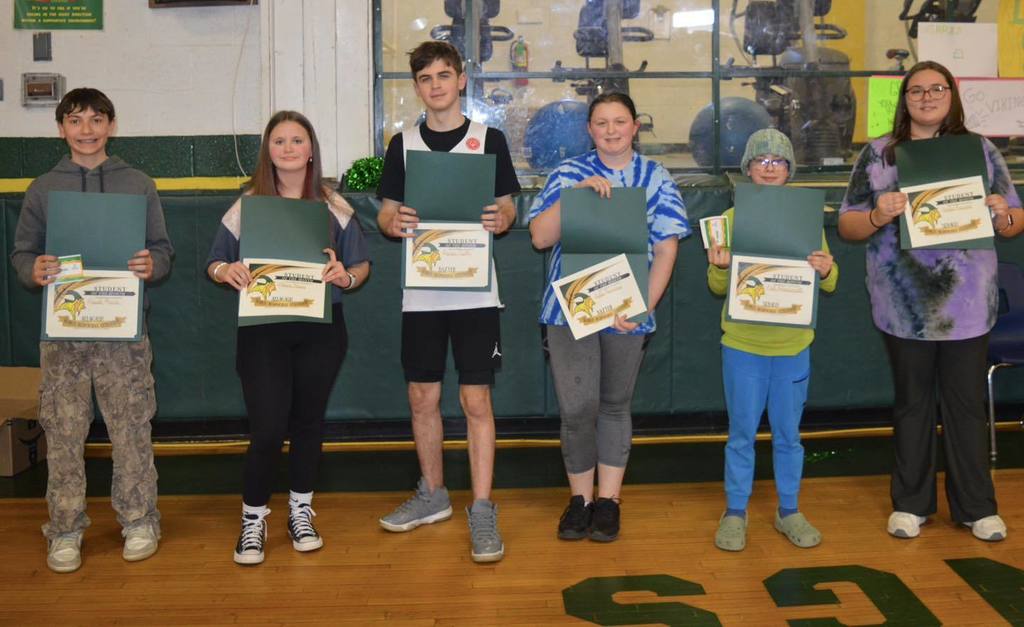 OHMS March students of the month