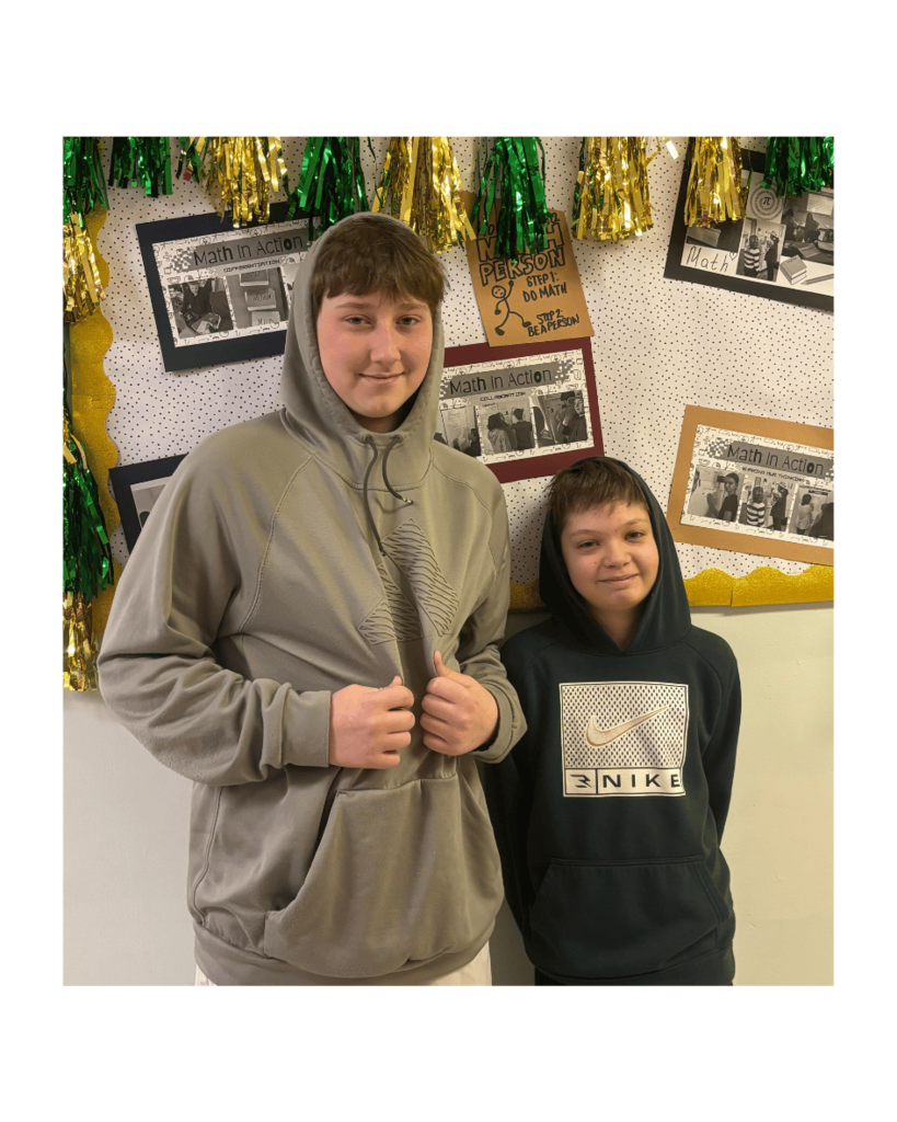 Students posing for picture