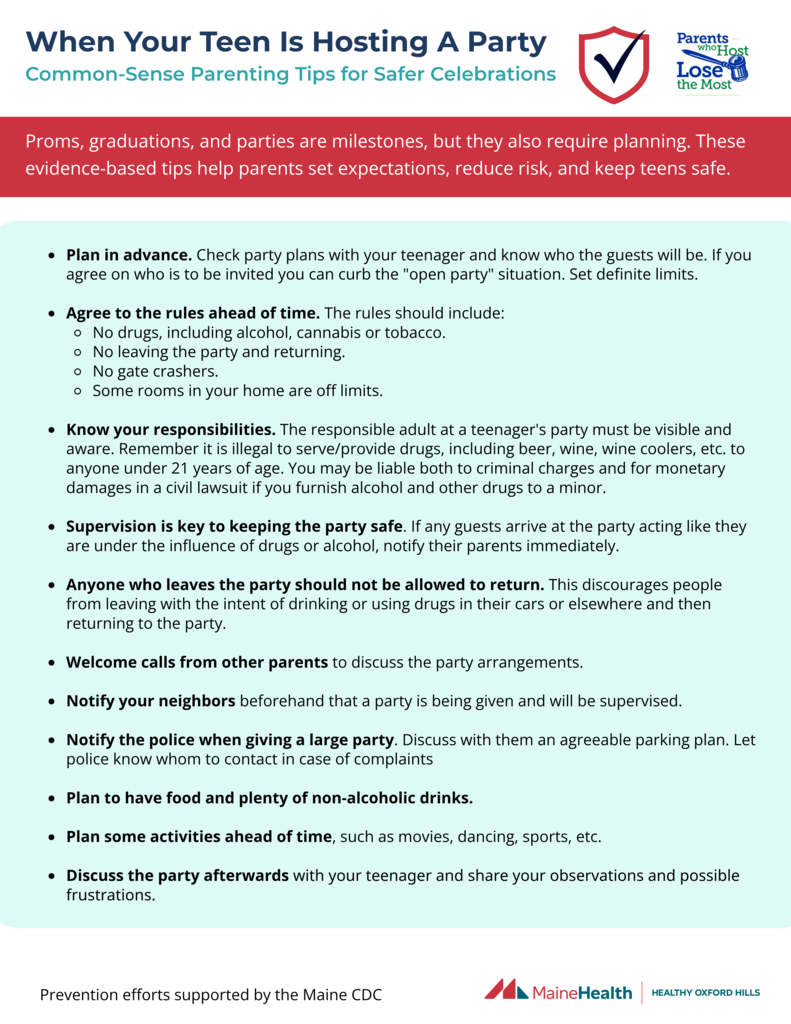 Prom and Graduation Safety