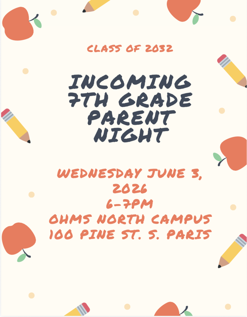 Incoming 7th graders!