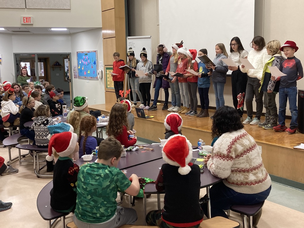 student chorus singing