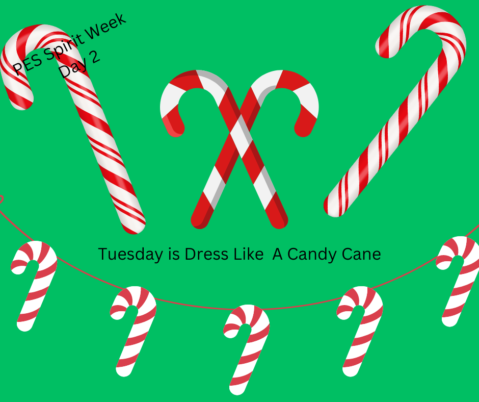 Dress Like A Candy Cane Day