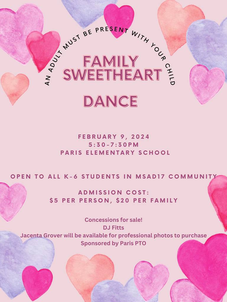 Family Sweetheart Dance