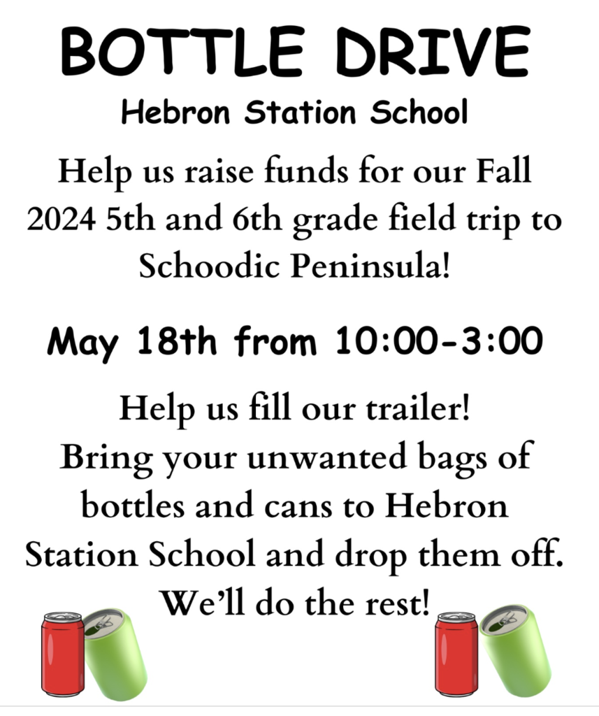 bottle drive flyer