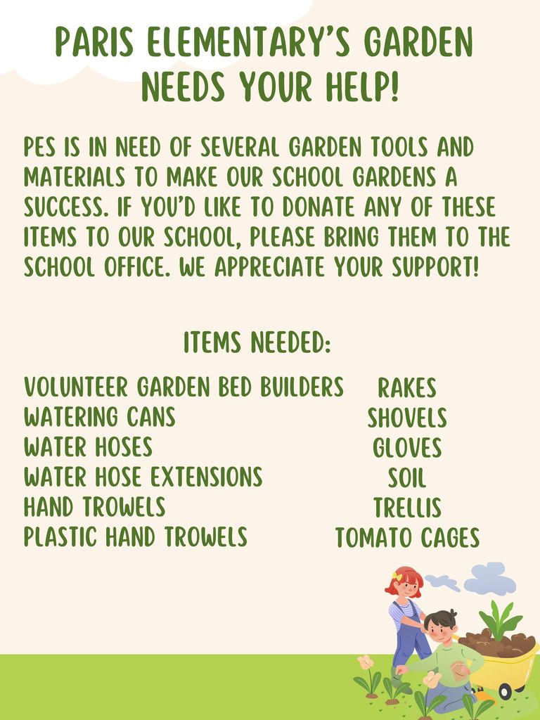 Can you help us with our garden?