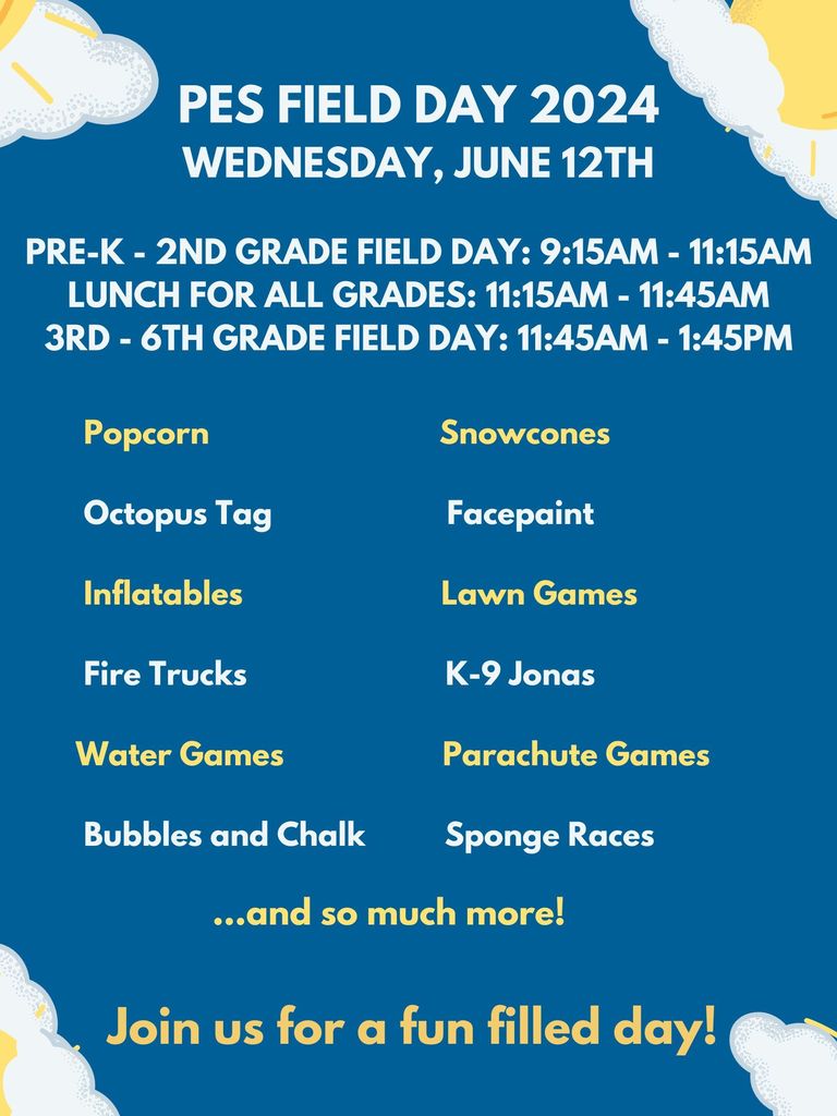 Field Day, June 12th