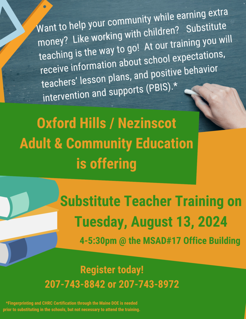 Substitute Teacher Training