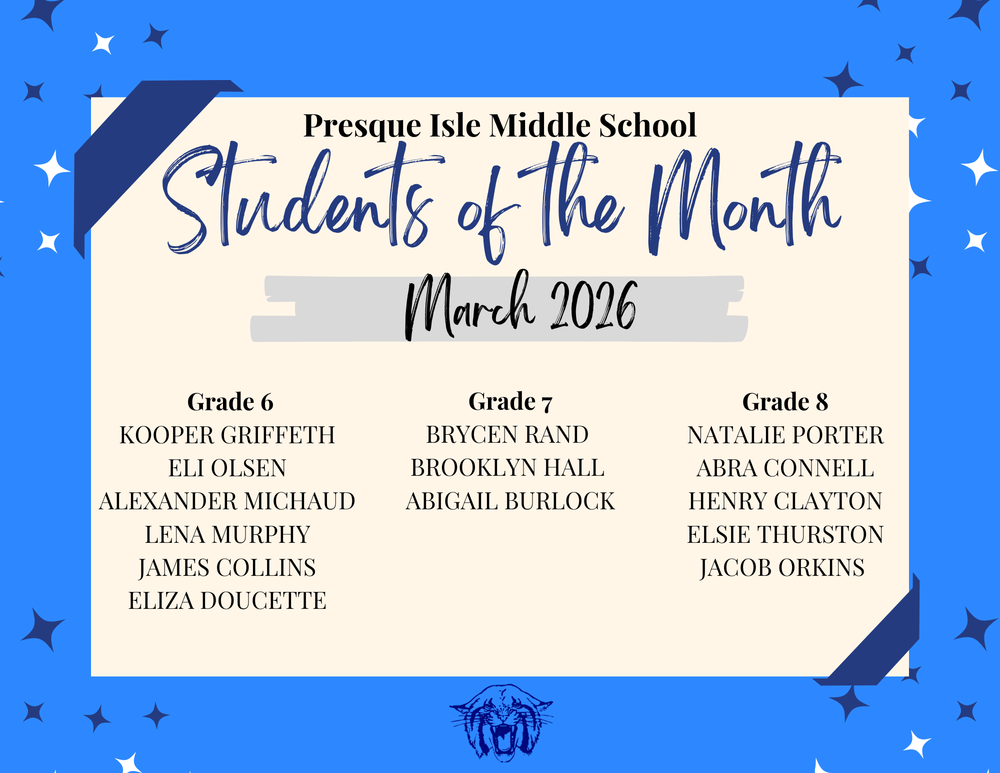 March Student of the Month
