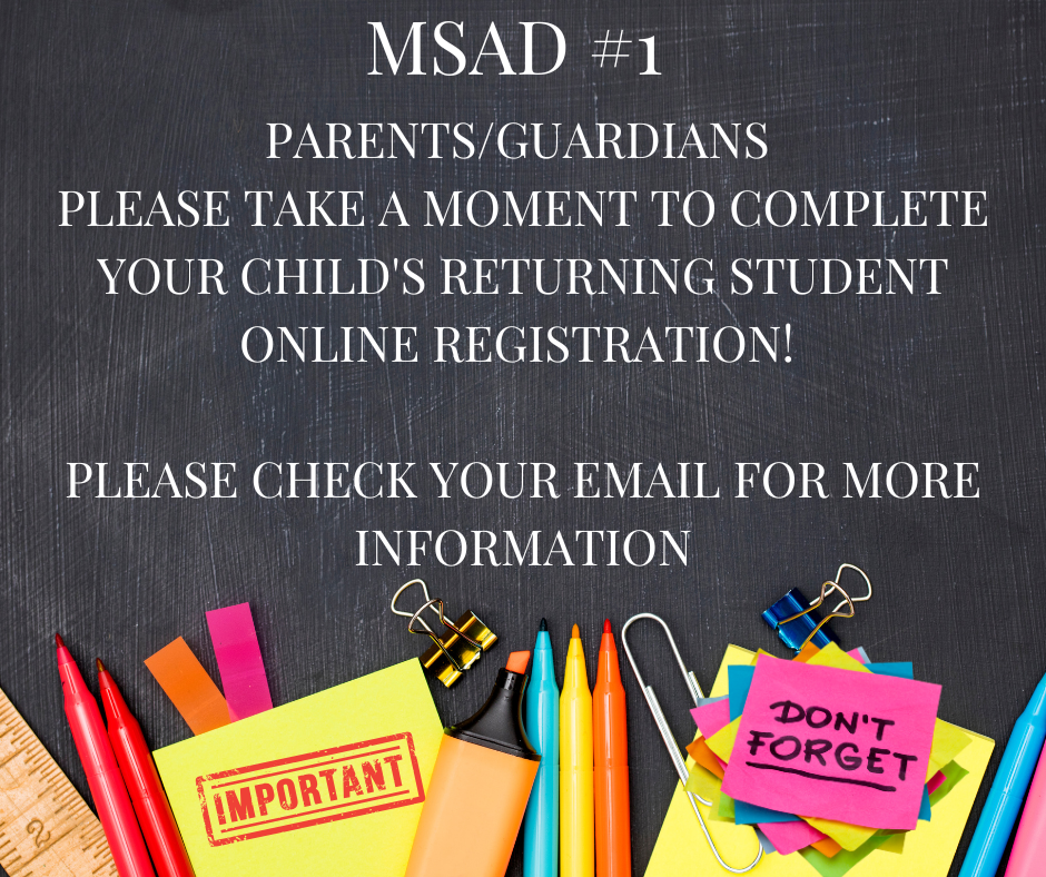 Returning Student Reg