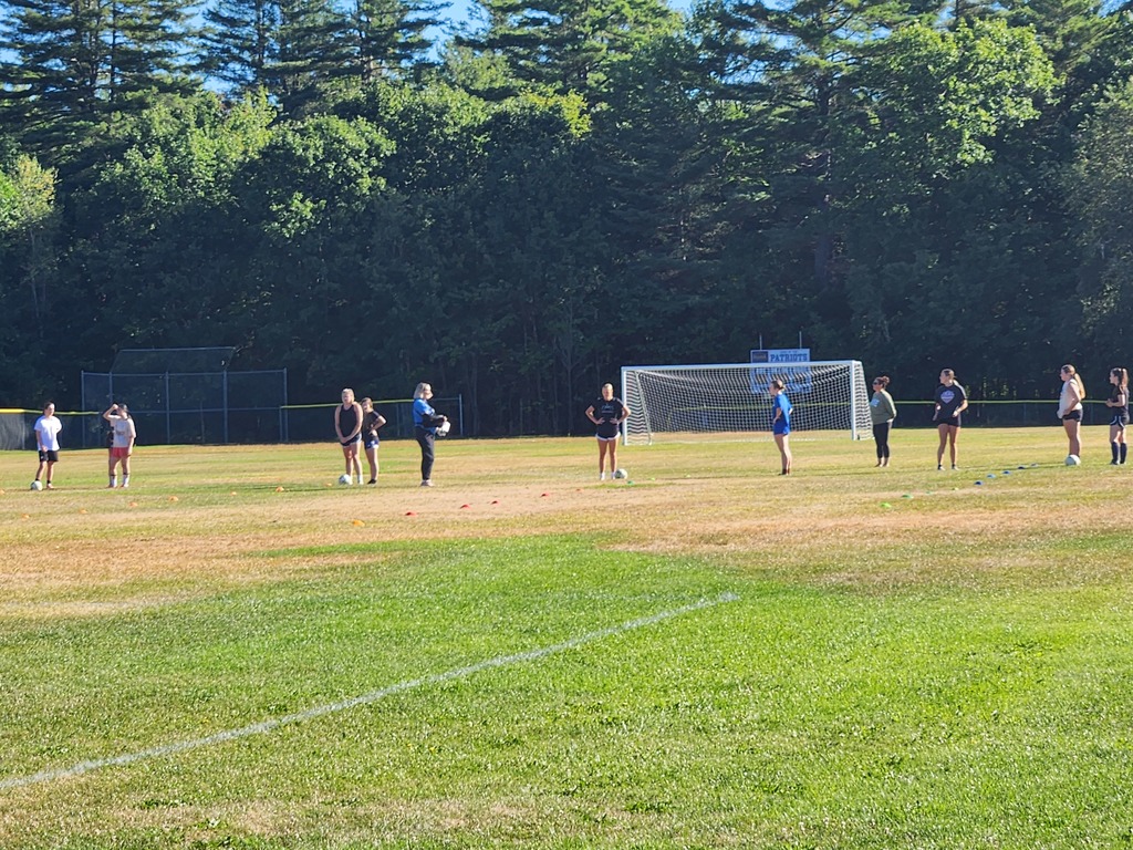 HS girls soccer practice